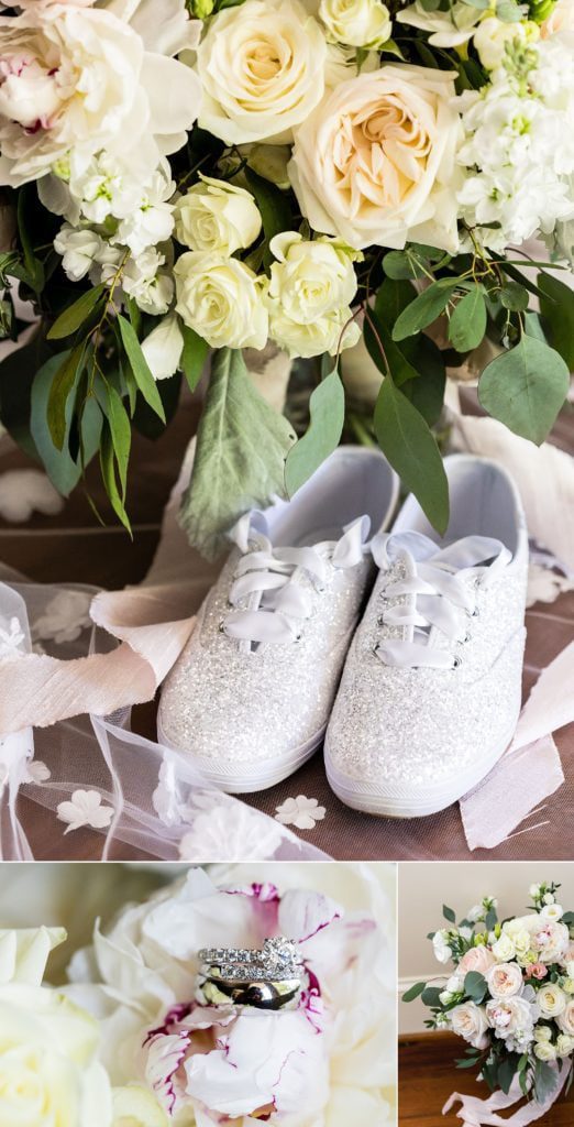 Super comfortable bridal shoes from Kate Spade x Keds | Ashley Gerrity Photography www.ashleygerrityphotography.com