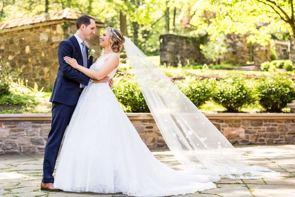 A quiet moment together at Parque Ridley Creek Wedding | Ashley Gerrity Photography www.ashleygerrityphotography.com