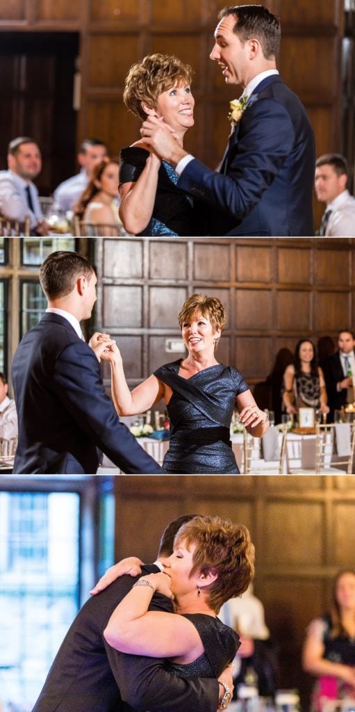 Mother son dance at Parque Ridley Creek Wedding | Ashley Gerrity Photography www.ashleygerrityphotography.com