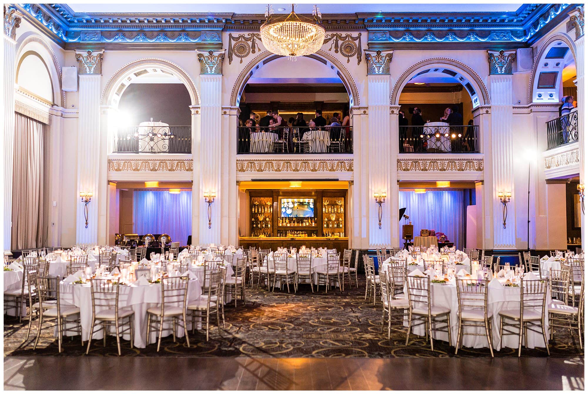 Room detail of the Ballroom at the Ben