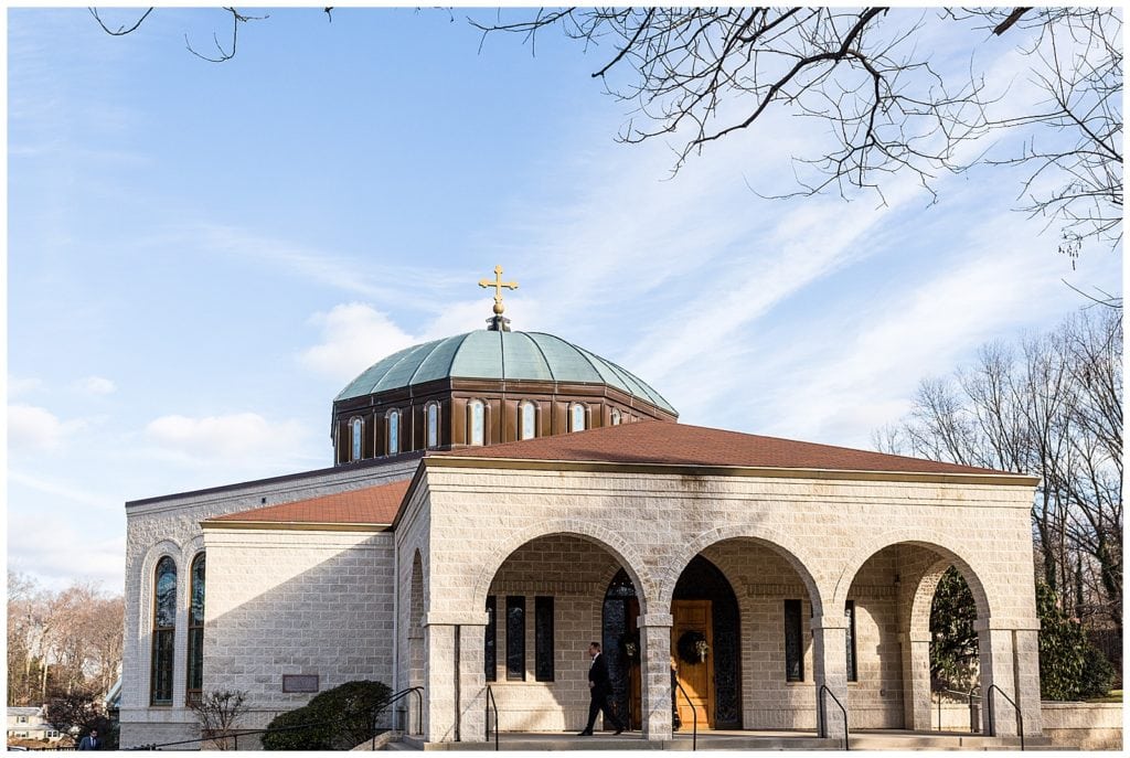 Church wedding ceremony
