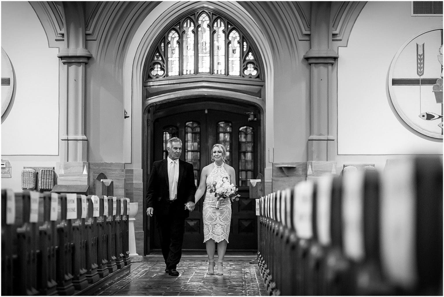St Matthew's Church Wedding Alex Geiger & Brian Bonnes