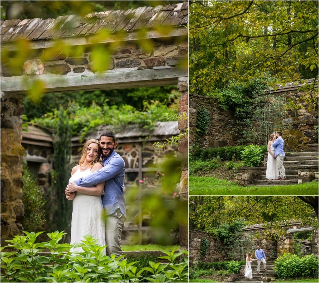 summer ridley creek engagement session