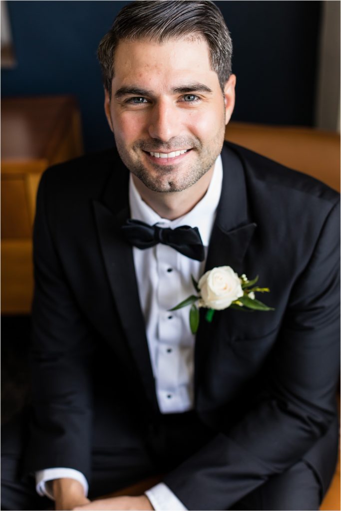 Groom portrait