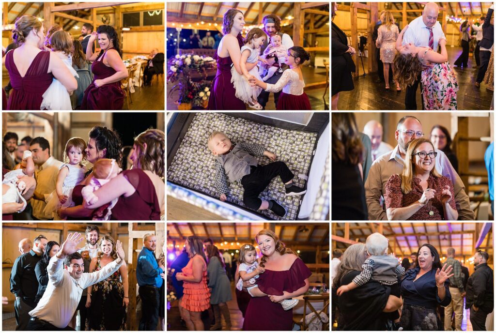 wedding reception moments