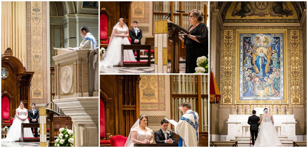 Cathedral Basilica of Saints Peter and Paul Wedding Ceremony