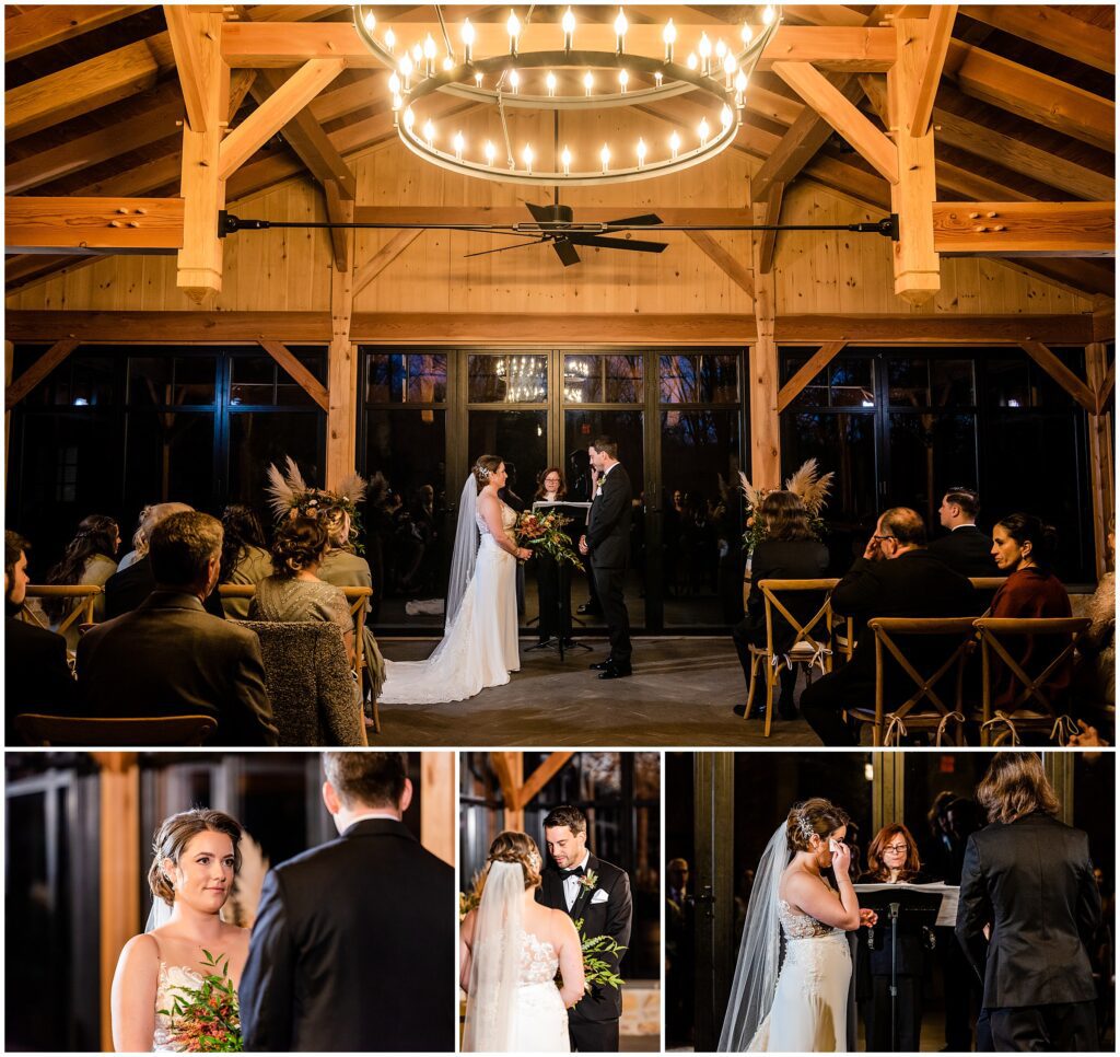 Intimate fall wedding at Grace Winery