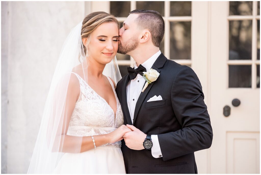 Bride and Groom on their wedding day in Philadelphia