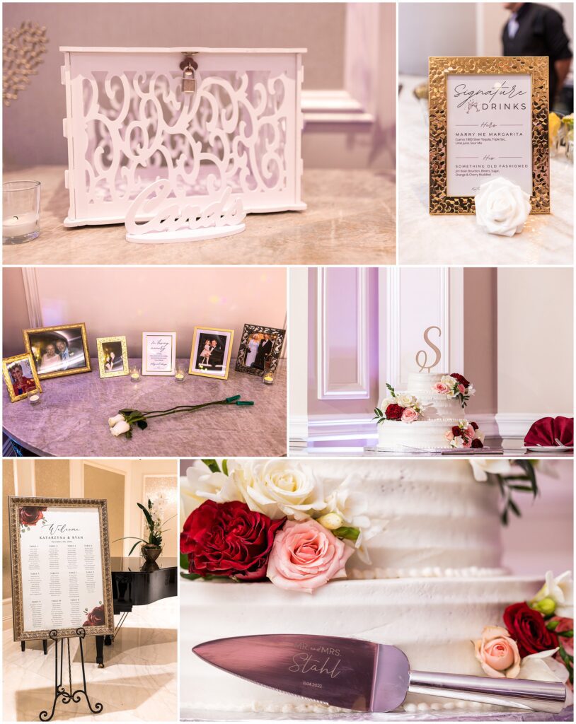 wedding reception details